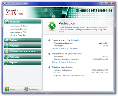 Kaspersky Anti-Virus v7.0.0.125 Español Full Kaspersky+-+Zona-PcSoftware