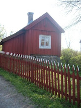 Röda gamla hus