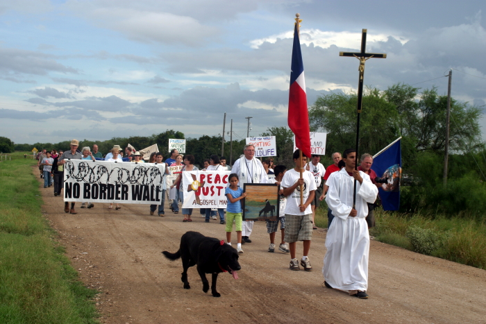 La Lomita No Border Wall Festival in Mission, Texas
