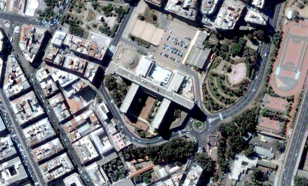 Photo satellite Palais Gouvernement Alger Algerie