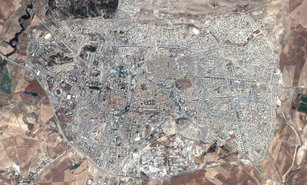 Vue générale de la ville de Sétif - Algérie