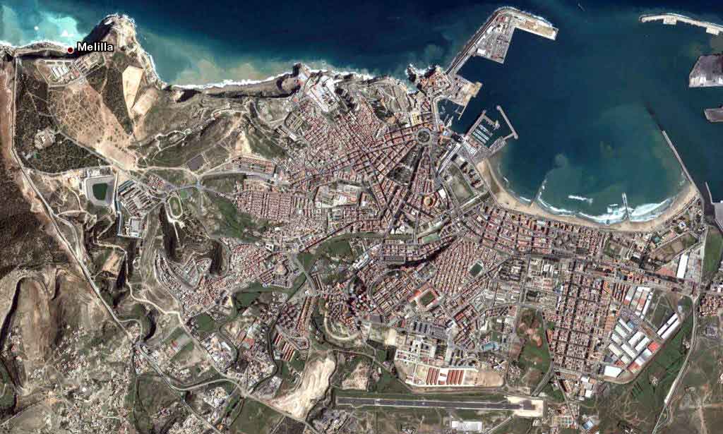 Melilla - Une ville Espagnole en terre Africaine - Maroc.