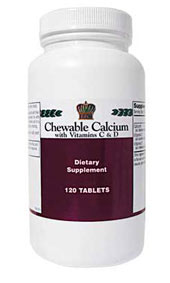 Chewable Calcium - Кальций жевательный с витаминами C и D