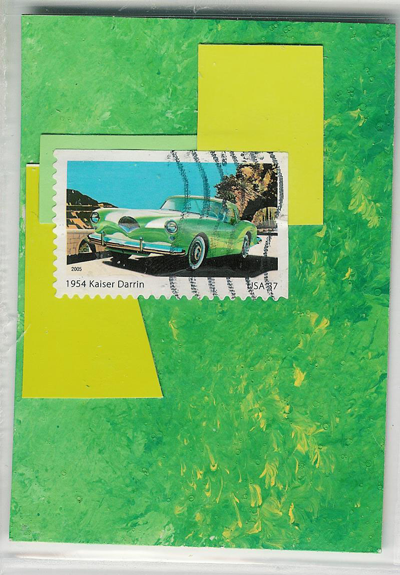 [ATC+Green+car+postage+stamp.jpg]