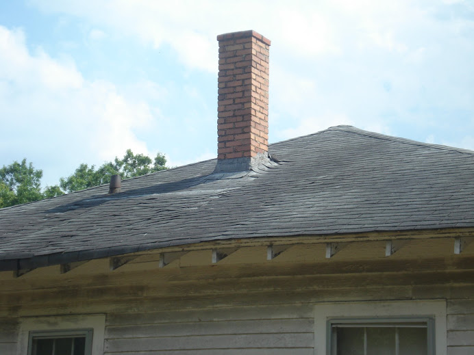 A new roof is a must, there are lots of leaks