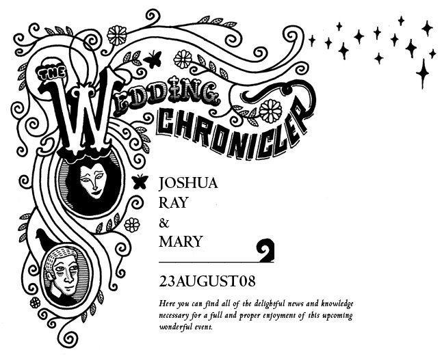 The Wedding Chronicler : Joshua Ray & Mary ——— 23August08