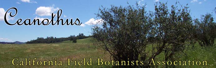 Ceanothus California Field Botanists Association