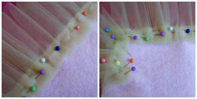 sewing tulle