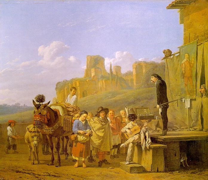 [696px-Karel_Dujardin_1657_A_Party_of_Charlatans_in_an_Italian_Landscape.jpg]