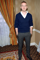 Ryan Gosling at a press conference for Fracture