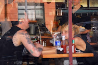Nicole Richie and Joel Madden at a Beverly Hills deli