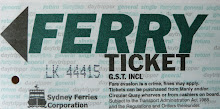 FERRY TICKET TO MANLY ...