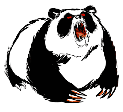 panda bear tattoos. Demon Panda Bear