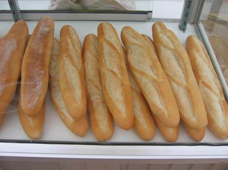 ขนมปังฝรั่งเศส(Bauettes)