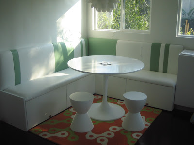custom banquette seating
