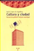 Libro "Cultura y ciudad"