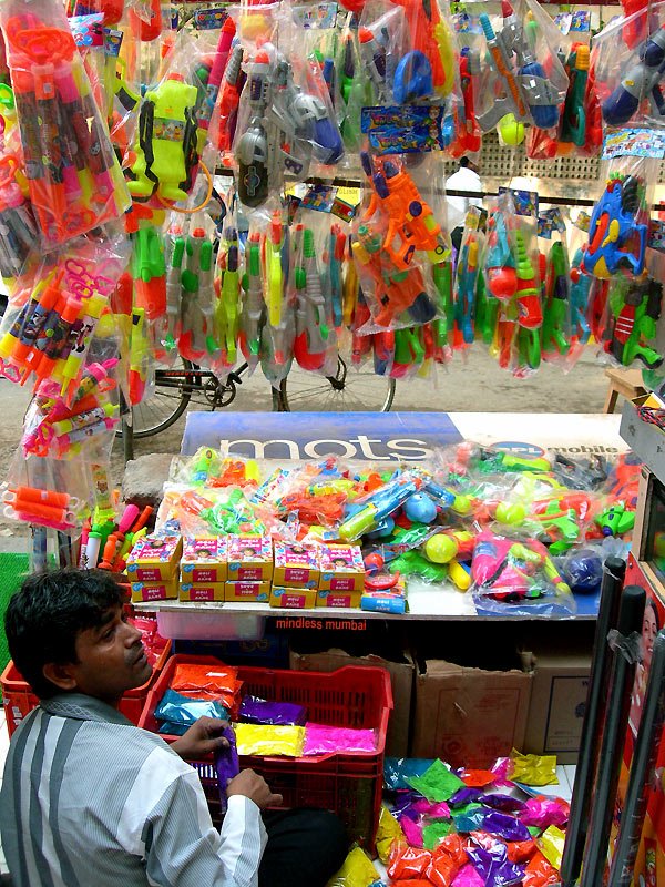 holi colours and baloons by kunal bhatia