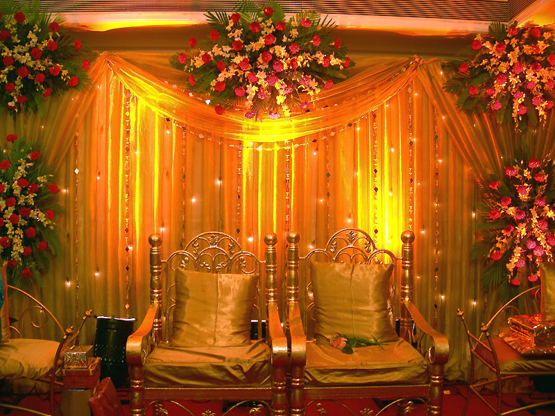 wedding reception decoration stage hindu indian mumbai