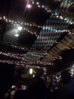 view of lights on the ceiling of Gestalt on 16th Street, San Francisco