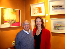 Com o artista, professor e amigo Célio Rosa