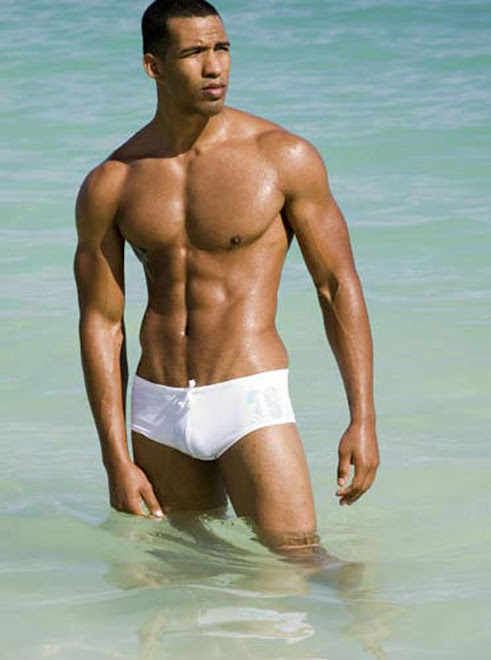 This is one of the many nice views when vacatoning in South Beach. Black men are truely beautiful