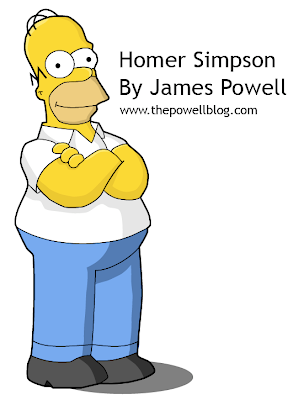 Drawing Homer Simpson In Illustrator