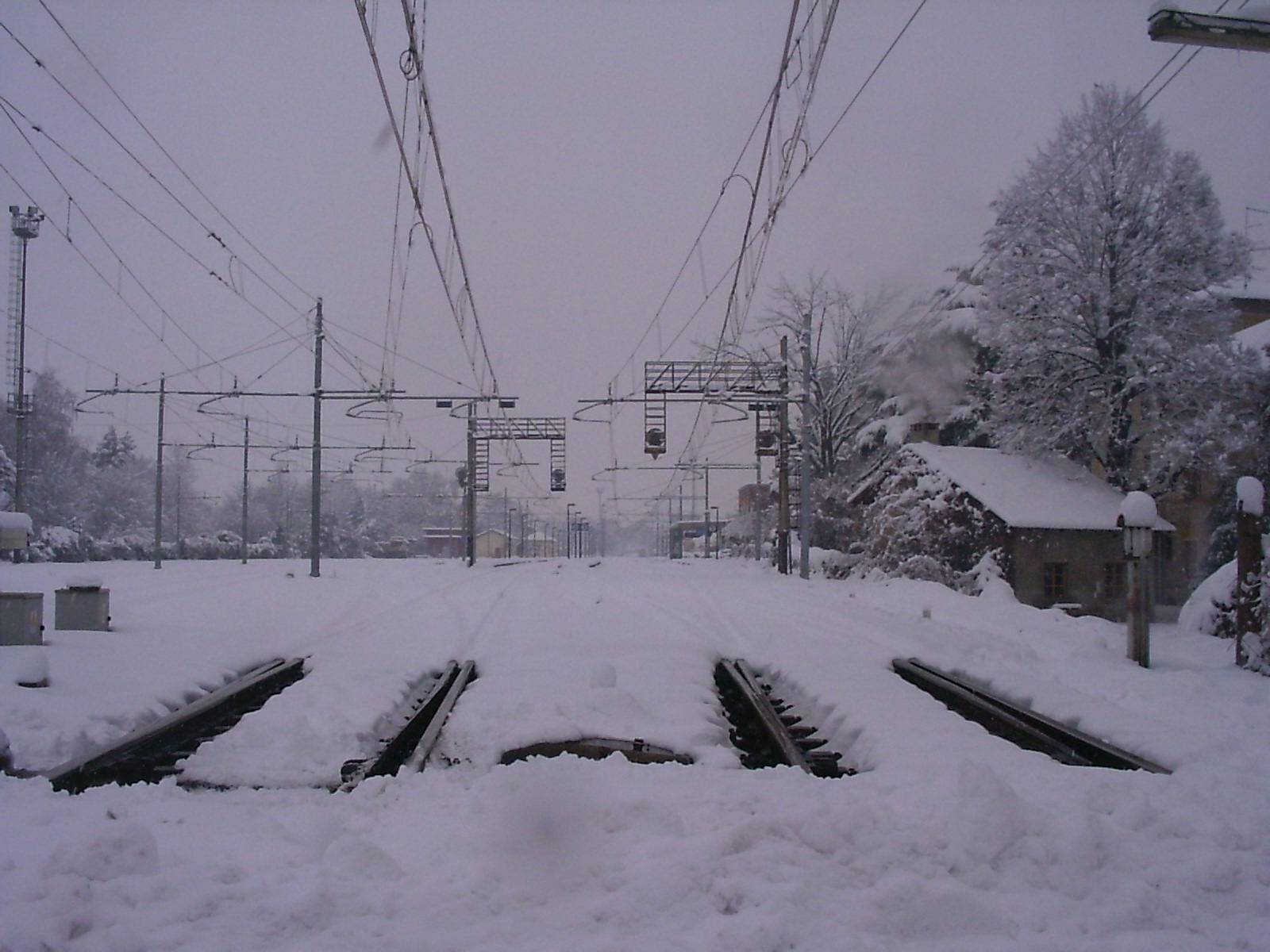 Neve e rotaie - Snow and rails