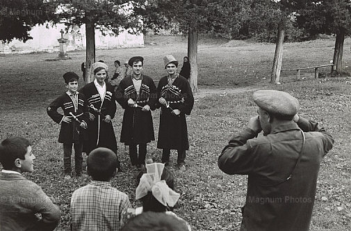 [Inge+Morath+©+The+Inge+Morath+FoundationUSSR.+Georgia.+1967.+Alaverdi,+Festival+of+the+grapes.+Young+men+in+Cossack+costumes+pose+for+ambulant+Photographer.jpg]
