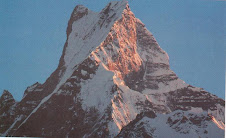 Close view of Mt. Fishtail