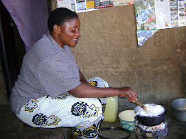 Cooking ugali
