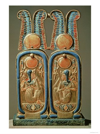 [149412~Unguent-Box-in-the-Form-of-a-Double-Royal-Cartouche-from-the-Tomb-of-Tutankhamun-circa-1370-52-BC-Posters.jpg]