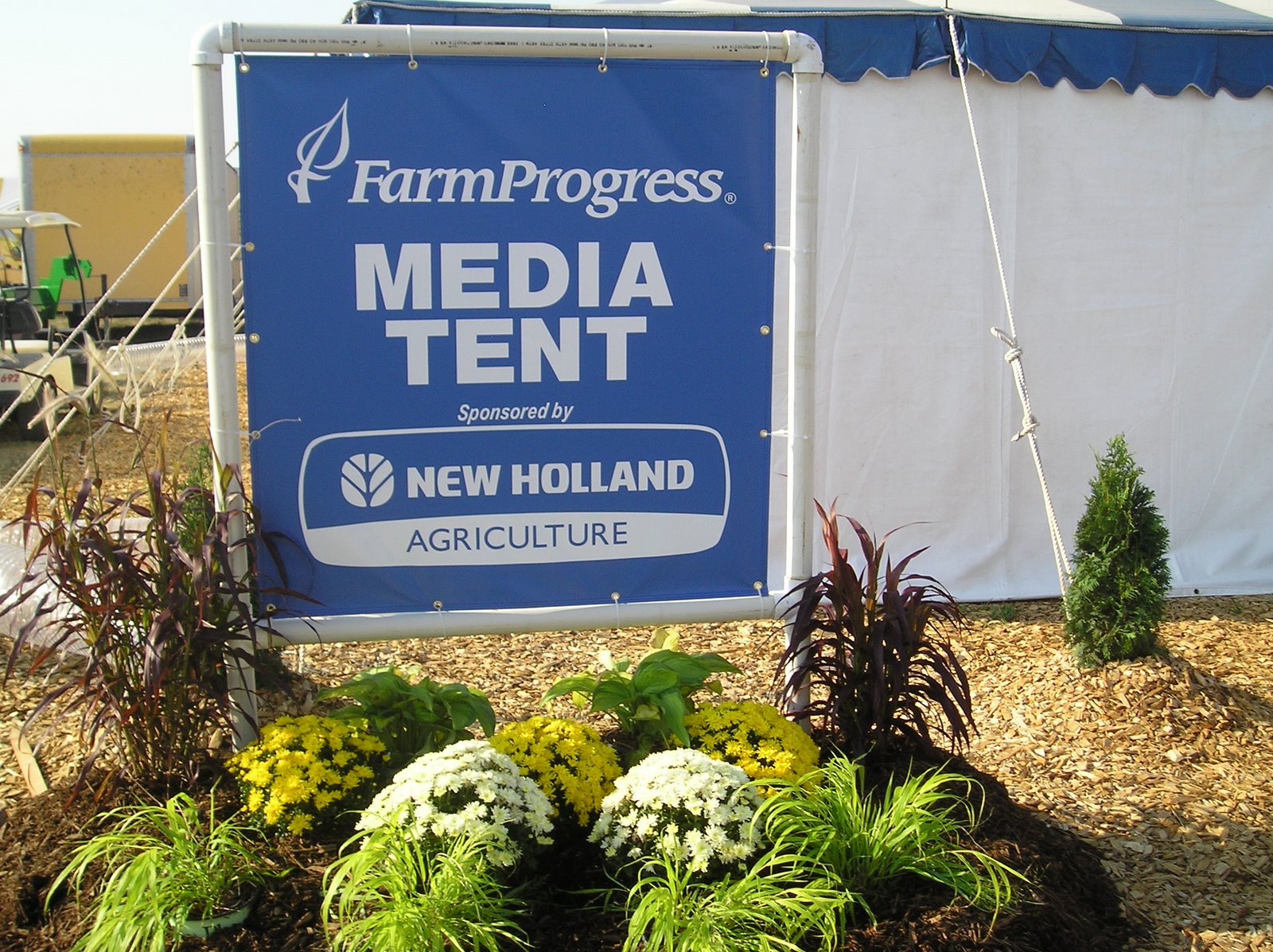 Farm Progress Show Media Tent