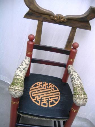 Sjou-karakter stoel