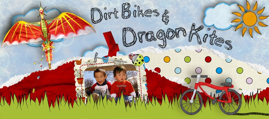 Dirt Bikes and Dragon Kites