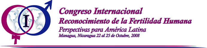 PRIMER CONGRESO INTERNACIONAL DE RECONOCIMIENTO DE LA FERTILIDAD EN NICARAGUA
