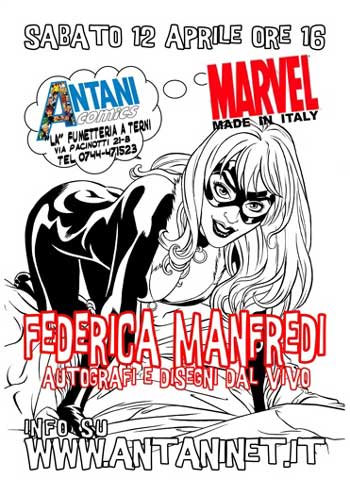 Federica Manfredi da Antani Comics