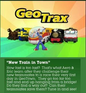 GeoTrax NEW DVD called Team GeoTrax--All Aboard!