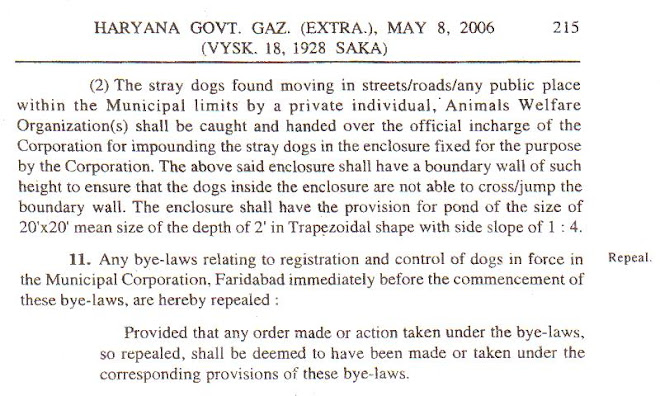 REGISTRATION & PROPER CONTROL OF DOGS 5