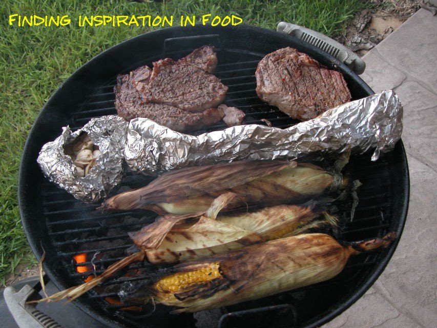 [steak,+onions,+garlic,+corn+on+grill.jpg]