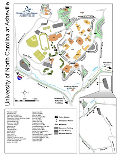Western North Carolina Gis Unca Campus Mapping Project