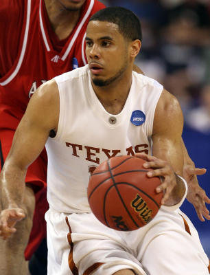 University of Texas Sophmore Guard and First Team All-American D.J. Augustin