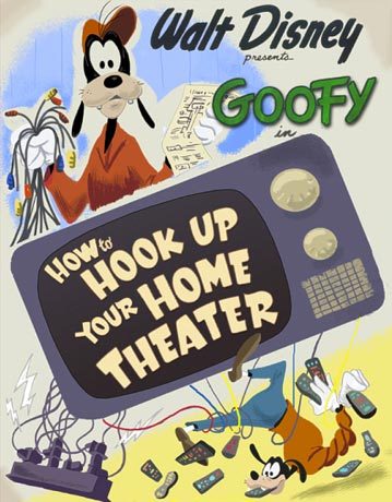 Goofy in How To Hook Up Your Home Theater