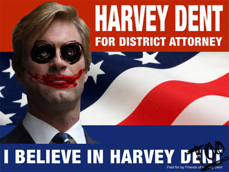 Aaron Eckhart as Harvey Dent