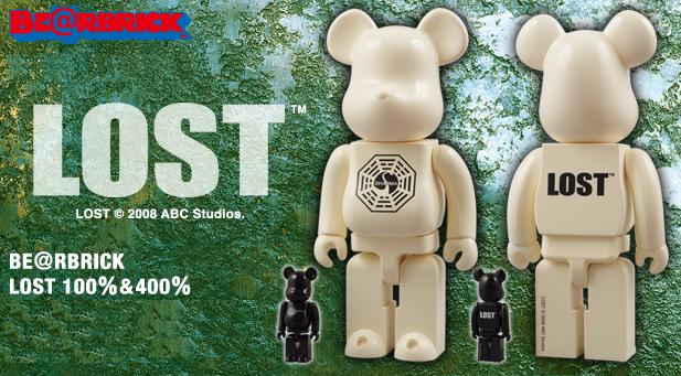 Be@rbrick Lost 100% and Dharma Swan Station 400% Figures