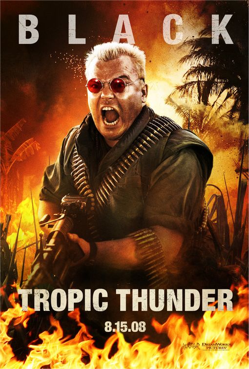 Tropic Thunder Character Movie Poster - Jack Black