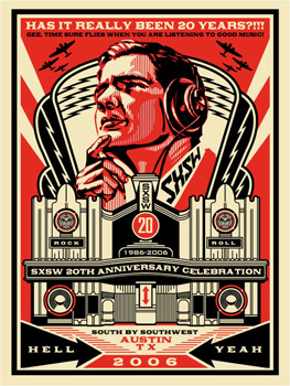 2006 South By Southwest Festival Poster