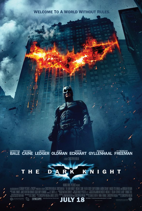 The Dark Knight Batman Promotional Movie Poster