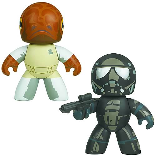 Star Wars Previews Exclusive Mighty Muggs - Admiral Ackbar and Shadow Stormtrooper