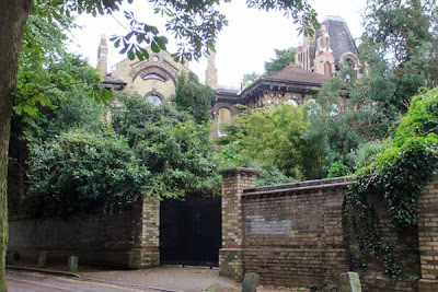 Boy George's Gothic-style home in Hampstead, North London