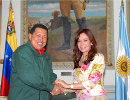 CFK con Chávez
